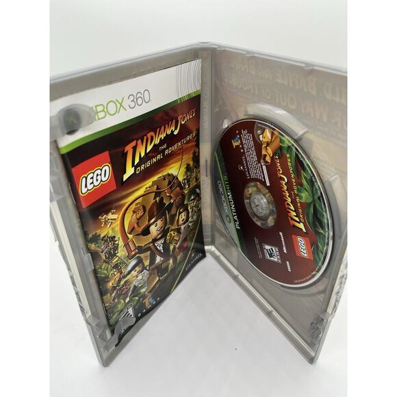 LEGO Indiana Jones: The Original Adventures (Microsoft Xbox 360, 2008) CIB Nice - Picture 4 of 5